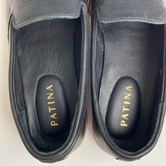 Patina Portland Leather Goods Genuine Leather Rounded Toe Loafer 6.5 Preppy - Picture 11 of 16